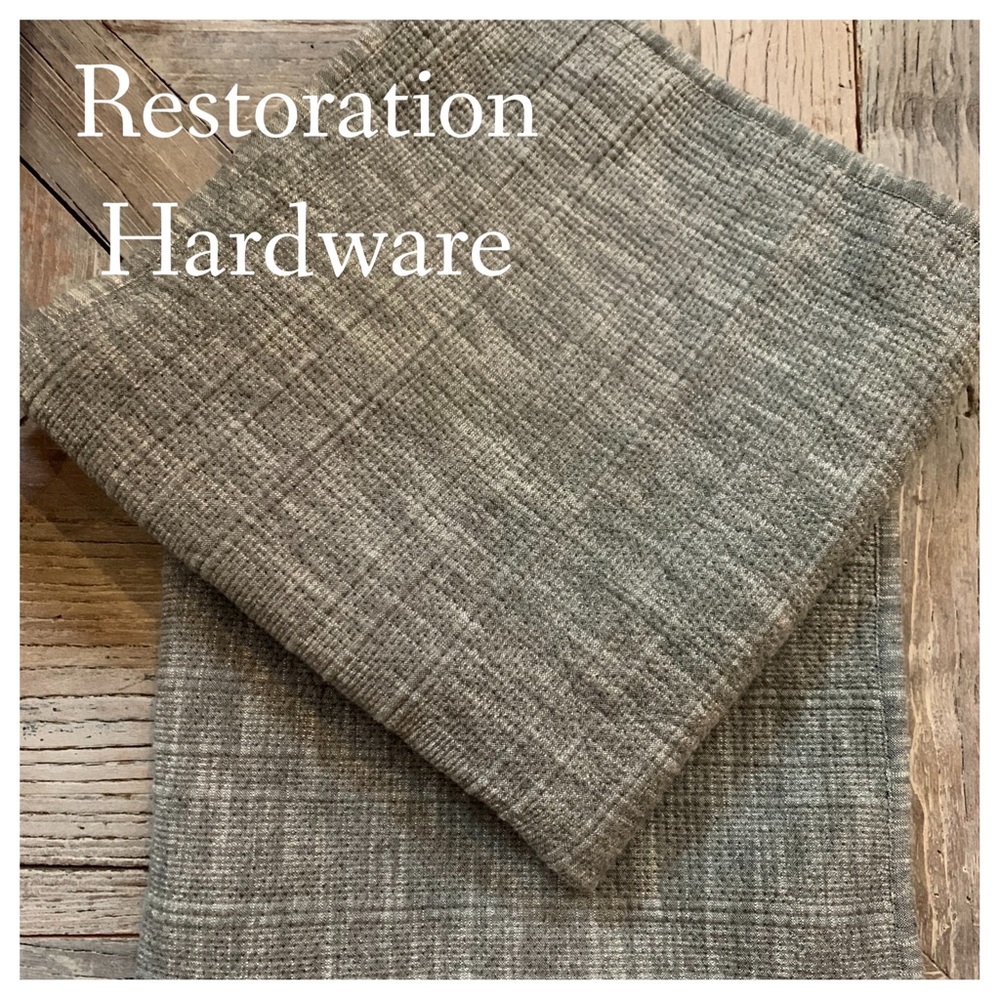 RESTORATION HARDWARE Sloan Euro Shams SET OF 2